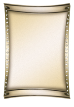 Soft gradient scroll frame with decorative edging, perfect for formal or artistic designs